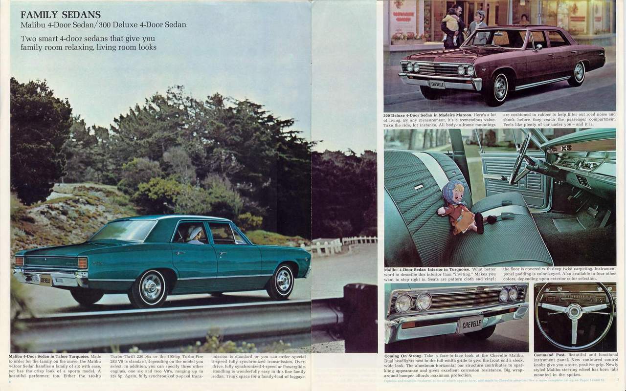 1967 Chev Chevelle Brochure Page 2